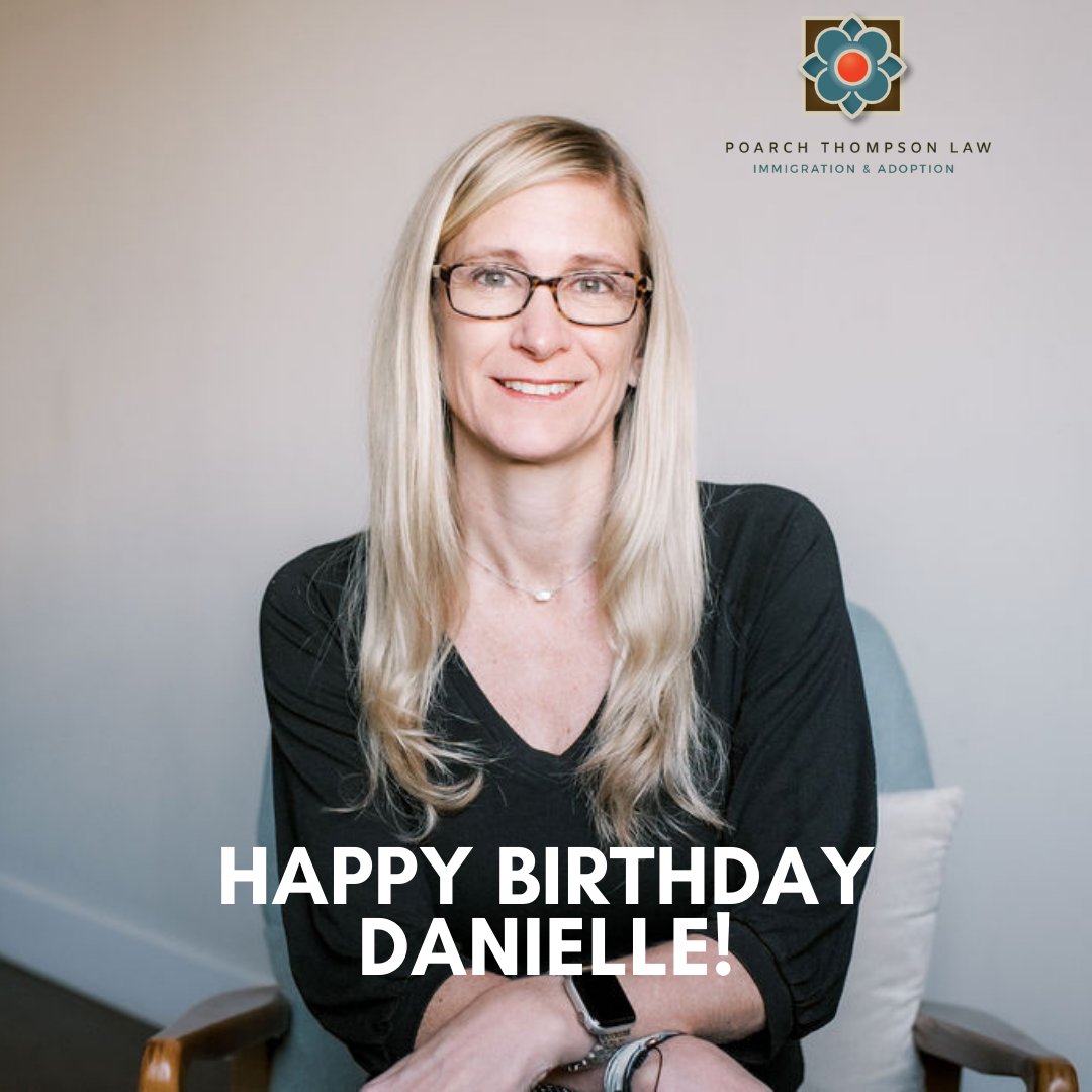 PoarchLaw's tweet photo. Happy Birthday Danielle from all of us at Poarch Thompson Law! We hope you have a great day!! https://t.co/rrJzjGsbzB