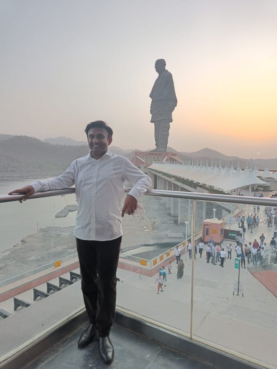 DrSudhakar_'s tweet photo. Fruitfully ended Day 2 of ‘Swastya Chintan Shivir’, 14th Central Council of Health &amp; Family Welfare meeting.

Visited Statue of Unity today. This engineering marvel is a fitting tribute to Sri Sardar Vallabhai Patel ji, the Ironman India is proud of.
@mansukhmandviya @MoHFW_INDIA https://t.co/1tv5QIxeQf