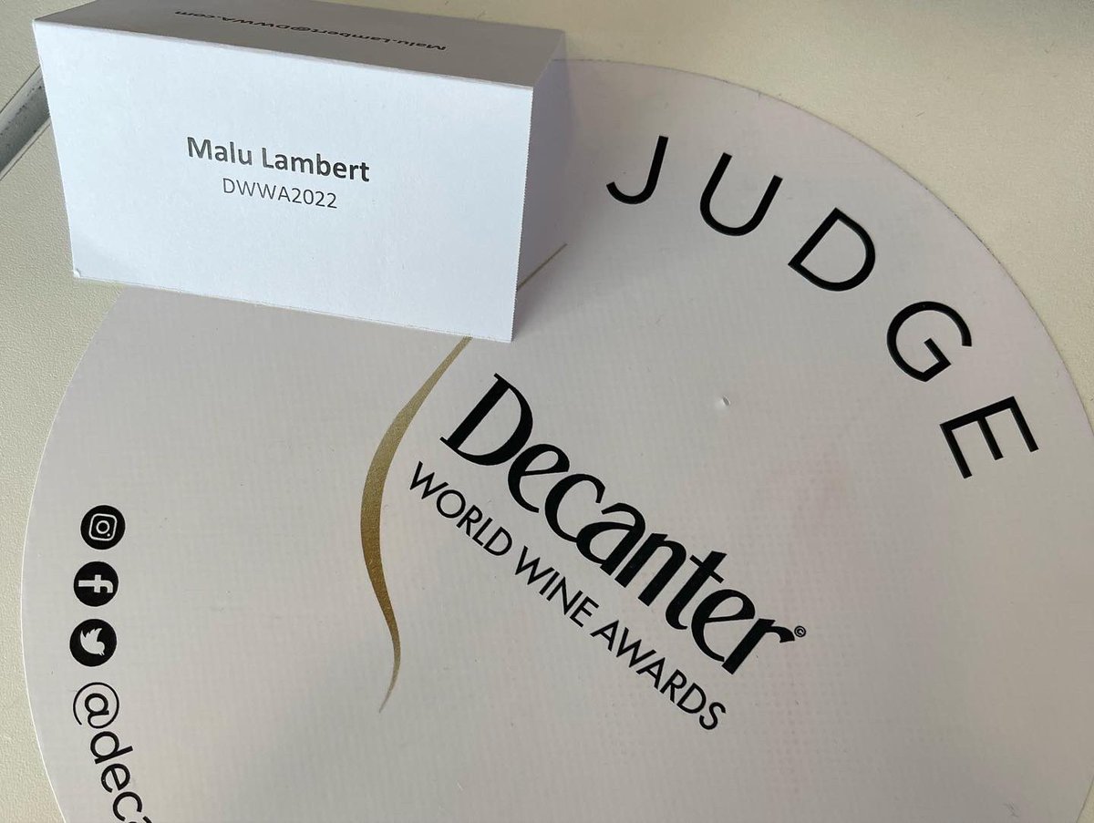 MaluLambert's tweet photo. What wine dreams are made of. Had a few pinch myself moments judging for @DecanterAwards - surrounded by the world’s top wine folk and heroes aplenty. 👏🇿🇦🍷#DWWA2022 #southafrica #winetaster #winewriter #winejudge https://t.co/vRkJiQ5CIO