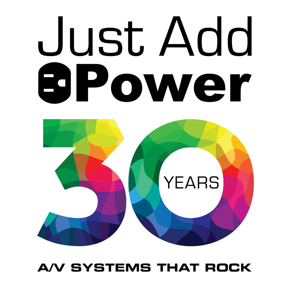JustAddPowerHD's tweet photo. Just Add Power CELEBRATES 30 YEARS! 

We want to acknowledge that we wouldn't be where we are today without the support of each and every one of you and our amazing team. Thank you for all your support and help along the way. 

Here's to another #30 more years! 🎉 #justaddpower https://t.co/g104IfnqO2