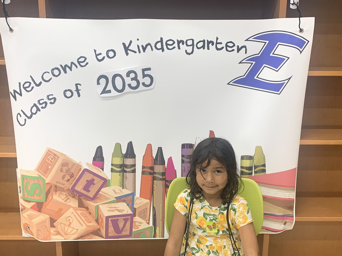 EASD hosted incoming kindergarten students (the Class of 2035) this week to help them start acclimating to the schools. So great to see the smiling faces and to begin building relationships. Register a kindergartner now at —>  etownschools.org/Page/450