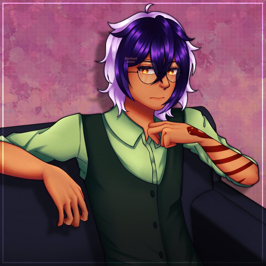 SofiaEd_'s tweet photo. 「Can you come around tonight? I might be the enemy.」
20th birhtday ft. The son!!❤️🎉
#sofiaeddraws #sofiaedOC #project_C #digitalart #artPH #ocart https://t.co/HP5WNz6Y0O
