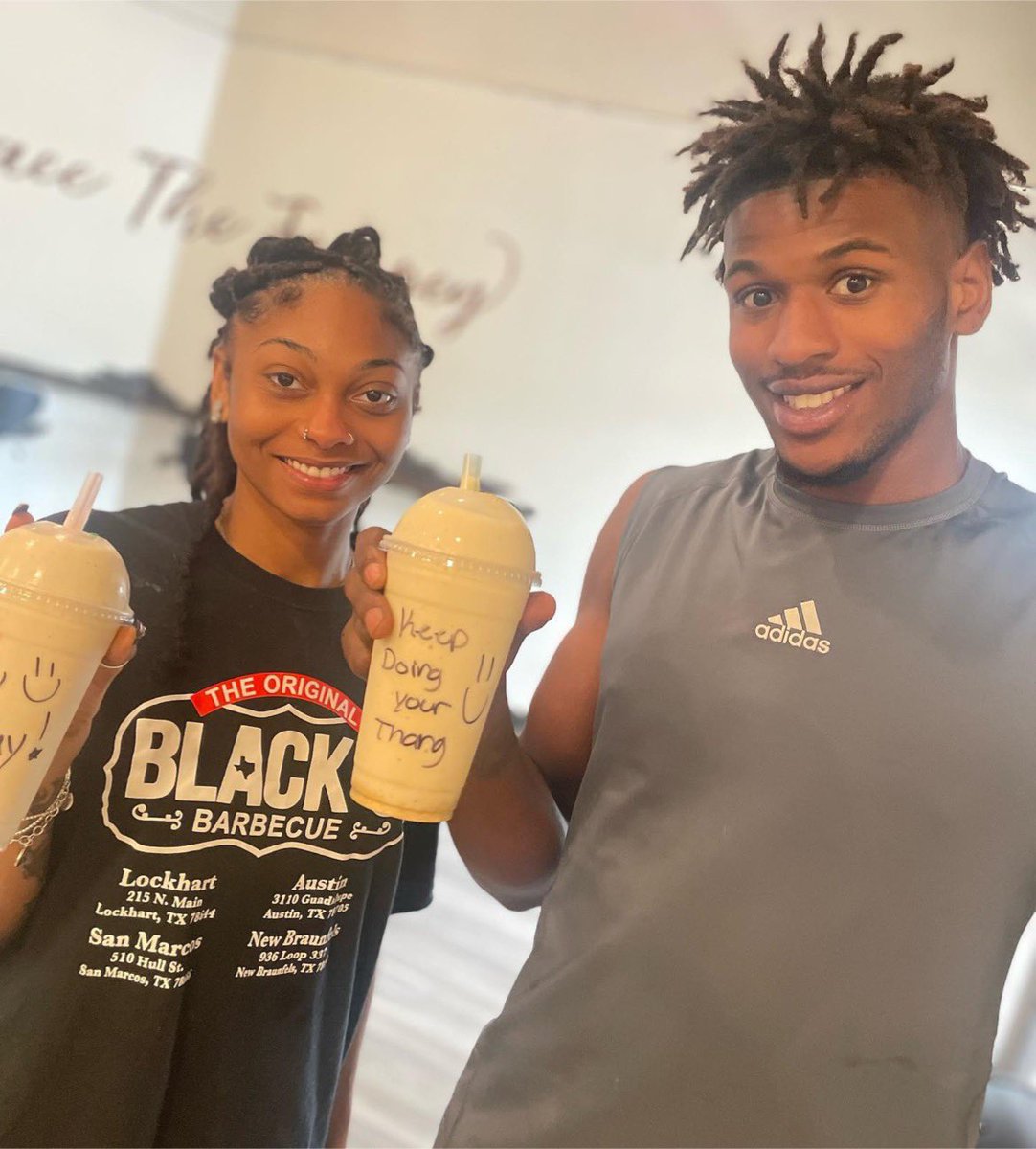 txstbcn's tweet photo. Goodmorning Bobcat Family!🐾 We cannot wait to serve up your energy today for finals! Continue to study hard and stop by for your fix!🥤

#StudyHard #FinalsWeek #TheBobcatWay #ShakeItUp #HaveYouHadYourShakeToday? #BobcatNutrition https://t.co/0ZIYYnVTaS
