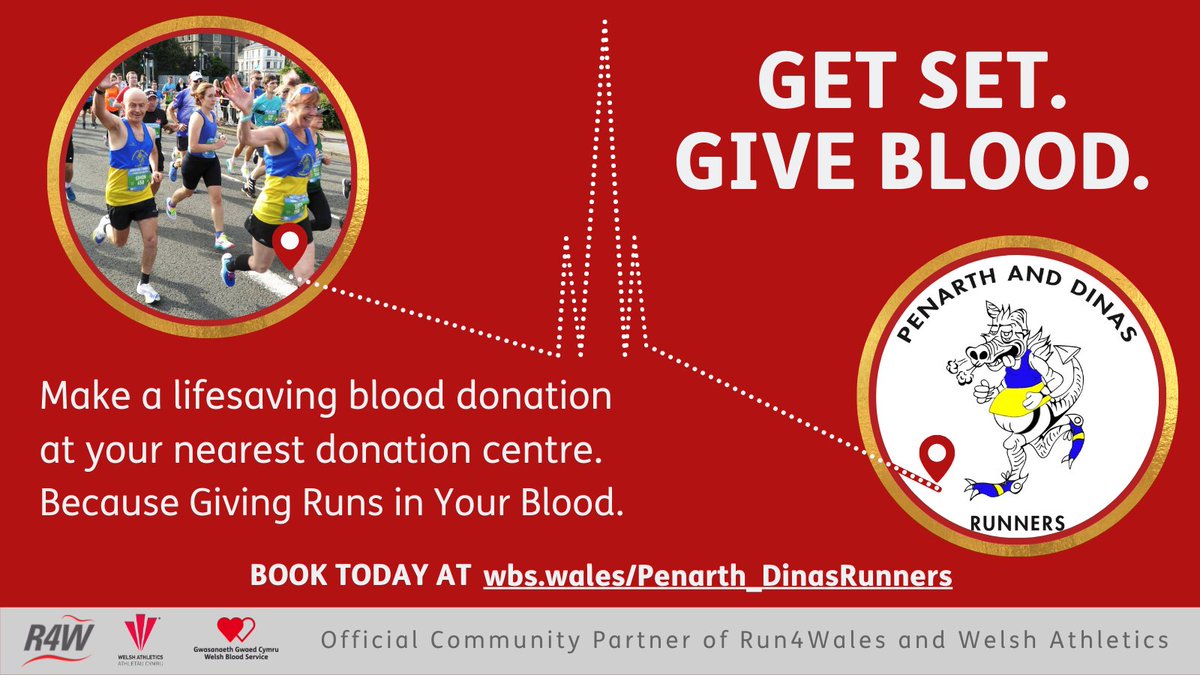 Currently stock of O blood types are lower than we would like. Can you help?
To find your nearest clinic and book an appointment wbs.wales/Penarth_DinasR…
Appointments available at Barry Memo Arts 17,25,26 May
Help patients across Wales by giving blood 💉 ❤️ 
#GivingRunsInYourBlood