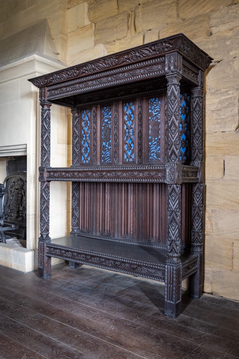 rgsm84's tweet photo. Latest publication - ‘A very cabinet picture of an interior in ye olden times’: The Duke’s Rooms, Warkworth castle. A study of the 19th century interiors by Anthony Salvin and furniture by the notorious forger George Shaw who duped a Duke. Available in the journal of the FHS 2021 https://t.co/tHilYvYRvk