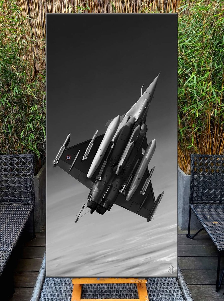 ArthurThomasArt's tweet photo. Le #Rafale #Marine est (encore) le sujet de ma dernière toile. Peinture acrylique 80x40
@Dassault_OnAir @MBDA_Talents @byMBDA @MarineNationale @Armee_de_lair @ChasseEmbarquee #Rafalemarine #France https://t.co/w2cWqjnMyW