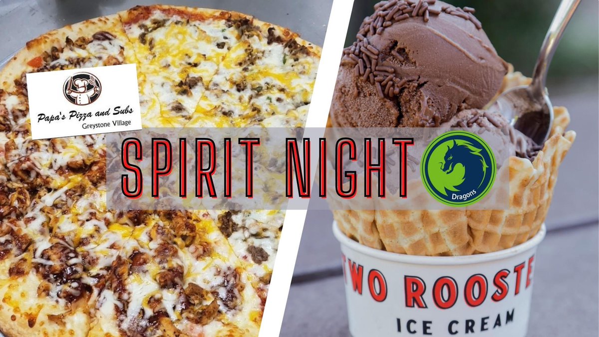 Douglas PTA (@ptadouglases) on Twitter photo Mark your calendars for dinner and dessert this Tuesday, May 10, at our Papa's Pizza and Subs and <a href="/two_roosters/">TwoRoosters IceCream</a> Ice Cream Spirit Night at Greystone Village from 4-9pm! 🍕🍨😋 <a href="/DouglasESDragon/">Douglas Elementary</a> <a href="/TiffanyFBulloc2/">TiffanyFaisonBullock</a> Mark your calendars for dinner and dessert this Tuesday, May 10, at our Papa's Pizza and Subs and <a href="/two_roosters/">TwoRoosters IceCream</a> Ice Cream Spirit Night at Greystone Village from 4-9pm! 🍕🍨😋 <a href="/DouglasESDragon/">Douglas Elementary</a> <a href="/TiffanyFBulloc2/">TiffanyFaisonBullock</a>