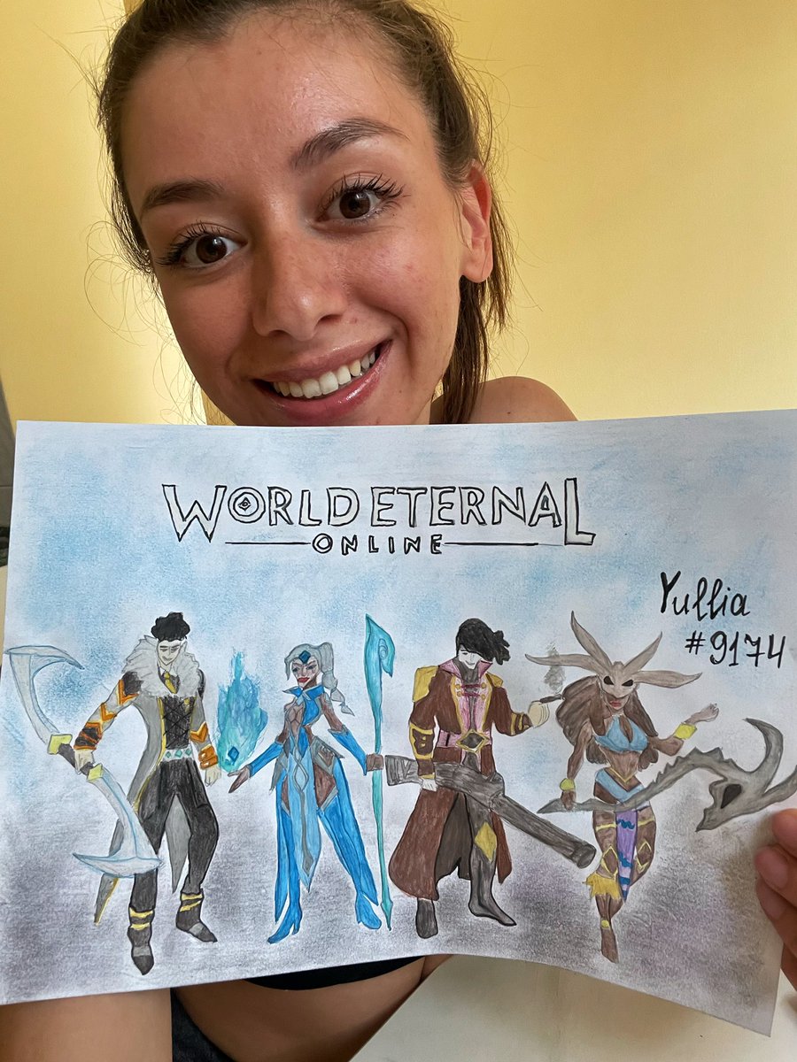 UHodza's tweet photo. my most difficult drawing 😅 So now my favorite!  Fanart for @WorldEternalMMO #WEO #fanart https://t.co/cdmZt65jr0