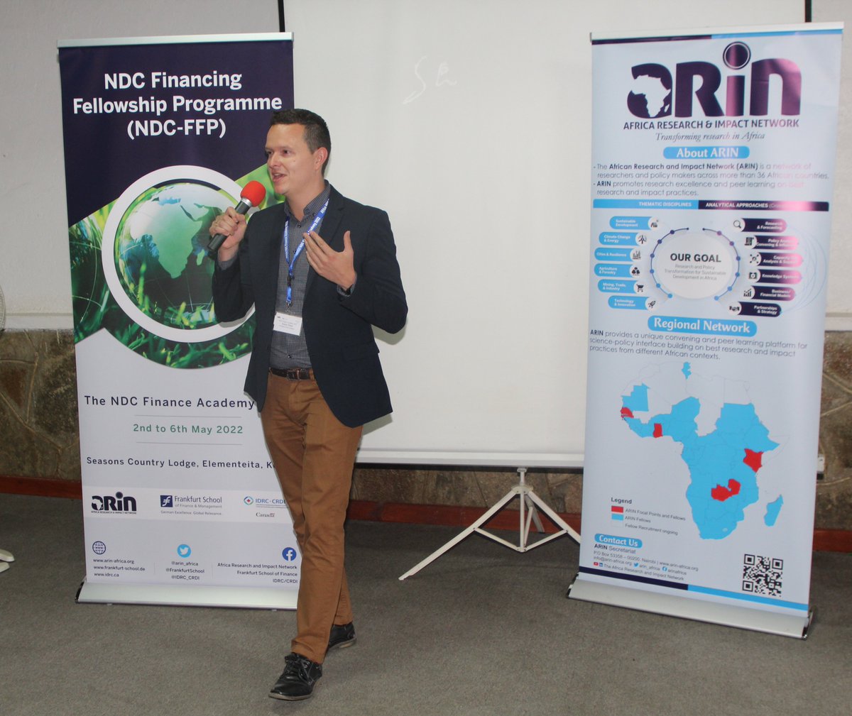 arin_africa's tweet photo. As we move beyond the #NDCacademy22, the NDC
Finance Fellows draw their re-plans that will improve
NDC finance implementation in their home countries.
#NDCacademy22
#NDCfinanceAfrica
#COP27Africa
#ClimateAction https://t.co/uUkKxLBqcY