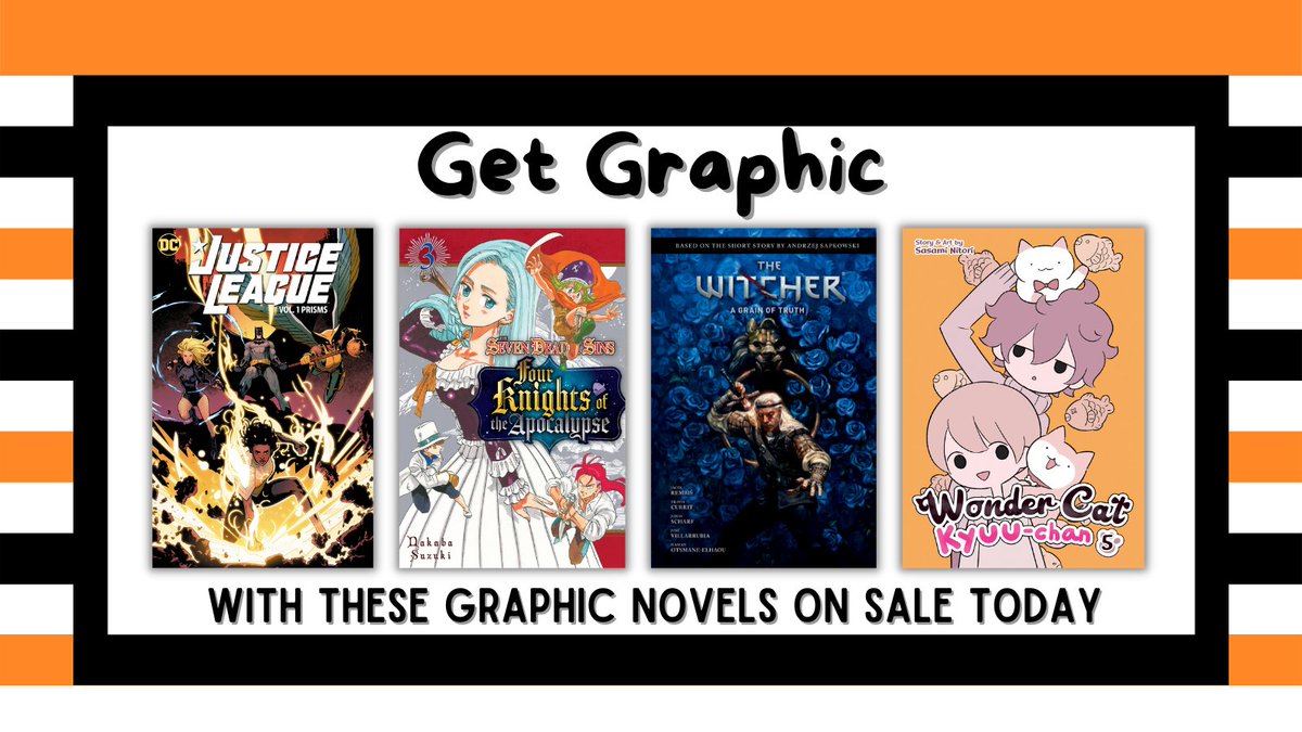 PRHgetsgraphic's tweet photo. These comics and graphic novels are out today (5/10)! 

Visit https://t.co/FPAJPfKQyE to learn more!

 #comics #comicbooks #graphicnovel #manga https://t.co/TuRQGq9R4s