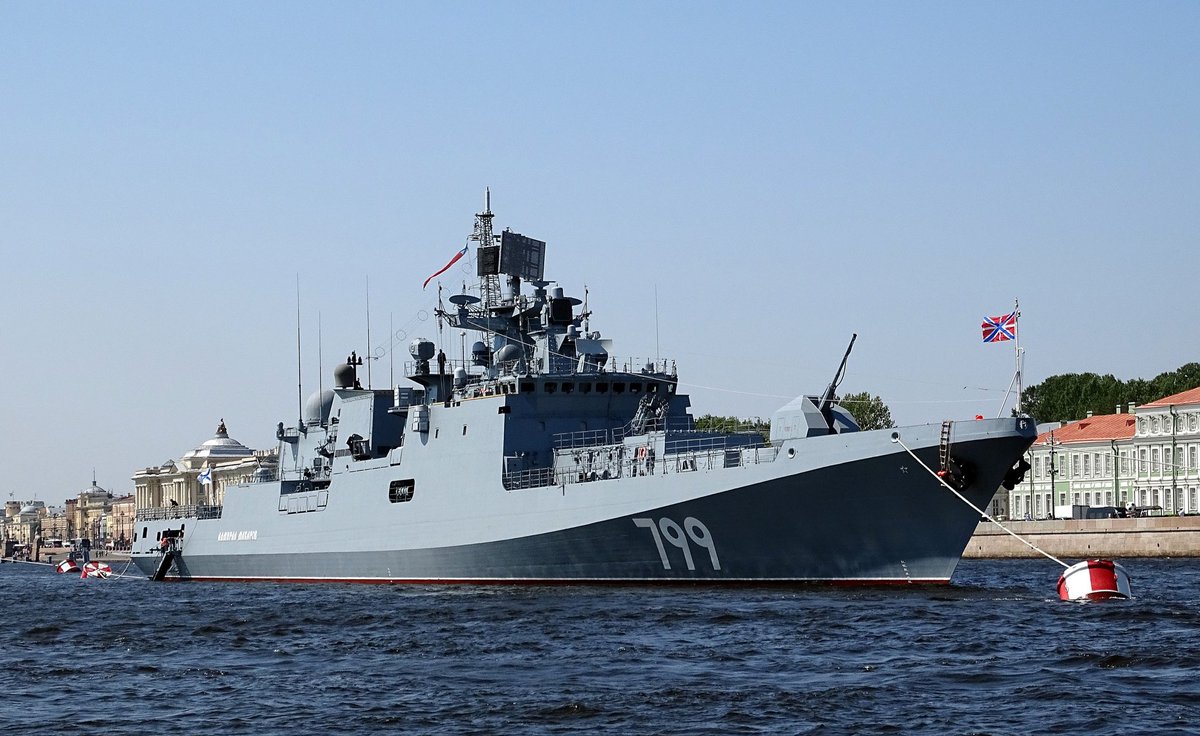 annalesbelli's tweet photo. - The History of the Admiral Makarov 🧵 -
According to recent news a project 11356Р ship of the Burevestnik type has been struck with a Neptune missile by the Ukrainian army #svagaiature #AdmiralMakarov #Makarov #Ukraine #Russia #Grigorovich #Ansa #FlashNews #News (1/9) https://t.co/Oxcp85Jwgb