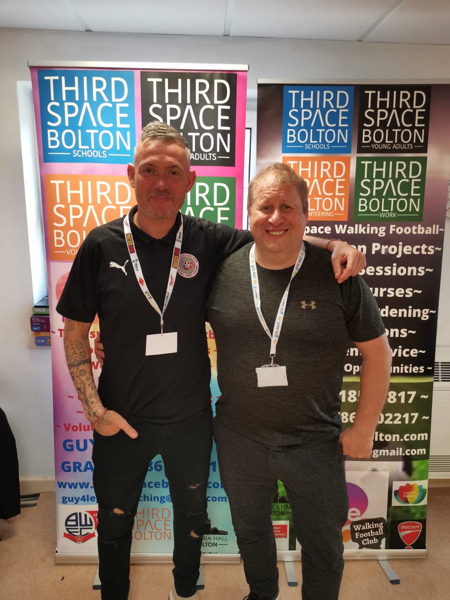 Great event today, thoroughly enjoyed by all at THIRDSPACE BOLTON, brilliant to meet you and the team Rebecca, especially my old pal @eddykavanagh1 , top set up by @MhIST1 too, some great  community projects running across bolton!! @WellBolton @GroundB26359753 @VicHallBMM