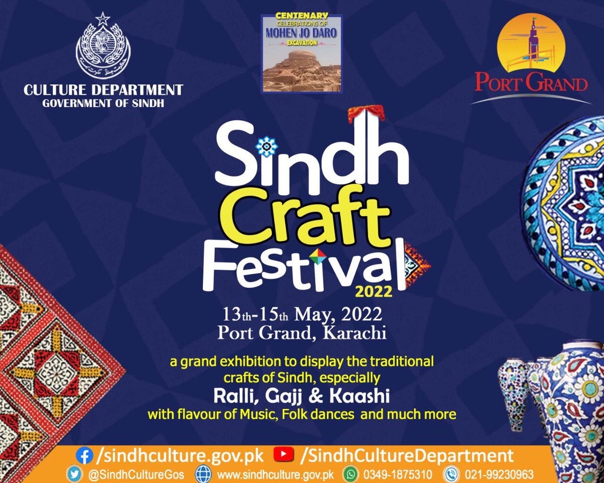 SindhCultureGoS's tweet photo. Be a part of Culturally Rich Event By Culture Department Govt of Sindh. https://t.co/UHywVnDvYp