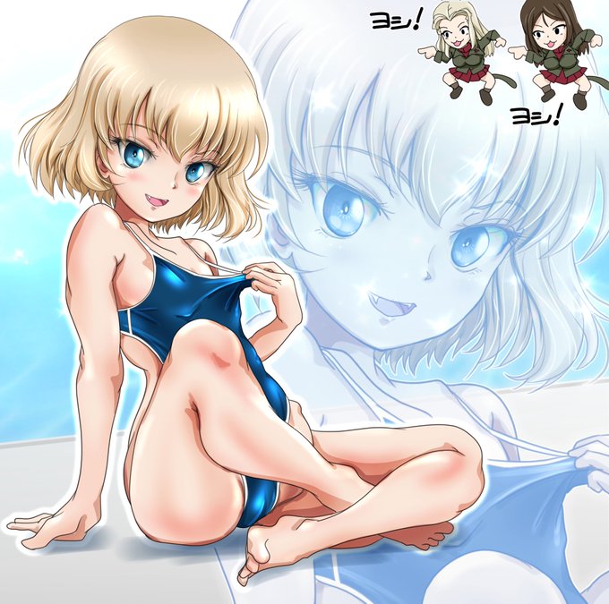 カチューシャ (競泳水着)
  #ガルパン #garupan 