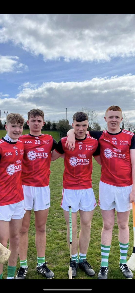 Aghada Juvenile GAA Official (@aghadajuvgaa) on Twitter photo Best of luck to Oscar, Noah, Aaron, Fionn and all of the East Cork lads playing in the Celtic Challenge quarter final against Galway tomorrow at midday #rebels #AthFhadaAbรบ๐ณ๐ฌ๐ต๐ช๐ณ๐ฌ <a href="/CorkGAACoaching/">Cork Gaa Coaching & Games</a> @GDACrowley <a href="/CorkCelticChall/">Cork Celtic Challenge</a> thanks to <a href="/johnwalshy7382/">john walsh</a> for the info and photo Best of luck to Oscar, Noah, Aaron, Fionn and all of the East Cork lads playing in the Celtic Challenge quarter final against Galway tomorrow at midday #rebels #AthFhadaAbรบ๐ณ๐ฌ๐ต๐ช๐ณ๐ฌ <a href="/CorkGAACoaching/">Cork Gaa Coaching & Games</a> @GDACrowley <a href="/CorkCelticChall/">Cork Celtic Challenge</a> thanks to <a href="/johnwalshy7382/">john walsh</a> for the info and photo