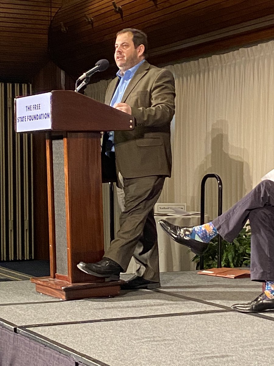 FSFthinktank's tweet photo. Up now — Russell Hanser, Director, Communications Policy Initiatives at @ntia
He’s our keynote speaker.
Reactions to follow from panelists Randy May and Robert Branson, moderated by Bryan Tramont.
#FSFConf14 https://t.co/GEU5TbX39V