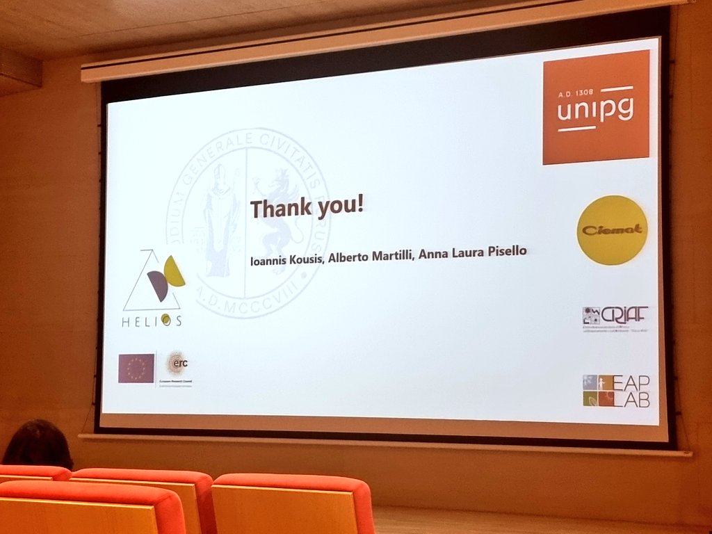 AnnaLauraPisell's tweet photo. Ready to be back to @UniperugiaNews after 1 #keynote and 2talks about #HELIOSERC #ERC on #radiativecooling 🏞vs. #urbanheatisland 🏘at the @CSIC #Miracleconcrete #workshop organized by @jorgedolado Thanks for inviting #EAPLAB.NET! Not too bad for having started 5 days ago🌍🇪🇺 https://t.co/NYpEtmTTD0