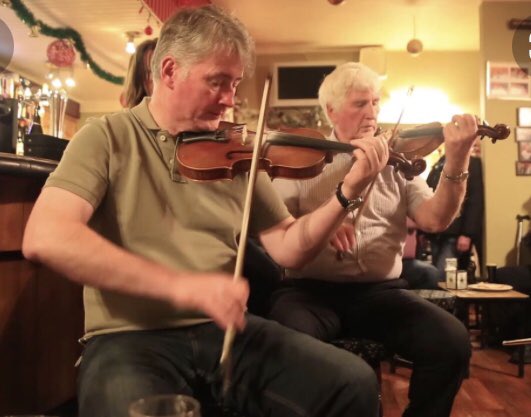 mccaguesbar's tweet photo. Tá muid ag súil go mór leis an seisiún amárach leis na ceoltóirí ón #GlenTavern. Tosóidh an seisiún ag a 2 san iarnóin. Looking for to a great #IrishMusic session tomoro with crew from the Glen Tavern in Donegal. All musicians welcome! #BígíLinn 🎻🎻🍺🍺 https://t.co/0Wdrmx68C7
