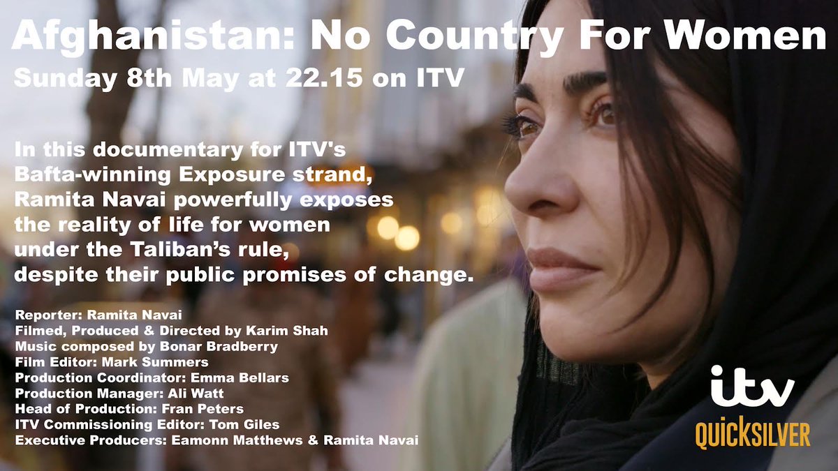 This will be worth watching as always with ⁦<a href="/ramitanavai/">Ramita Navai</a>⁩