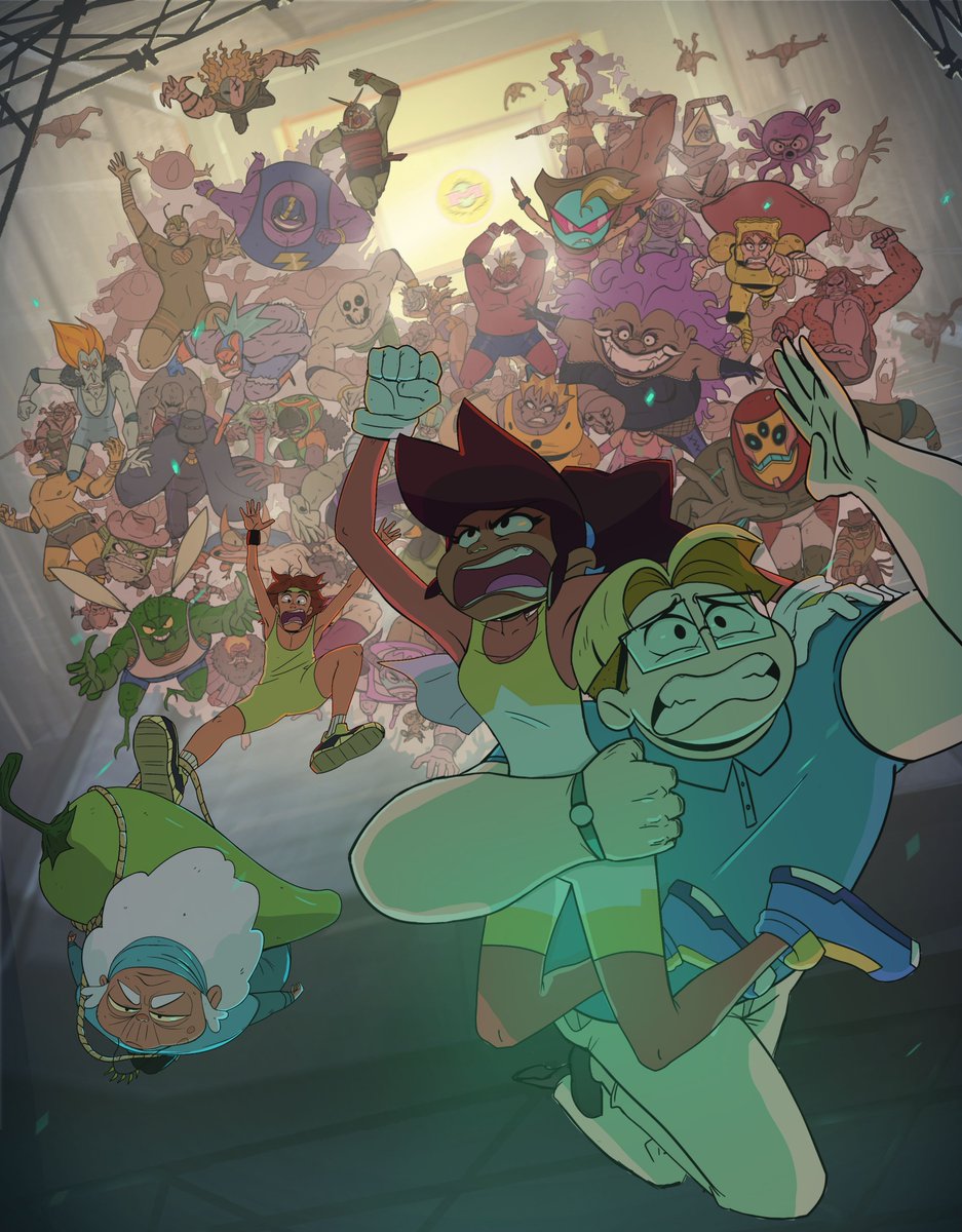 Chevistian1's tweet photo. Congrats to #DCSuperHeroGirls Alumni Juston Gordon-Montgomery for his greenlight on #TheInvincibleFightGirl a upcoming action-adventure comedy coming to @cartoonnetwork on 2023! https://t.co/dULbPutRbQ