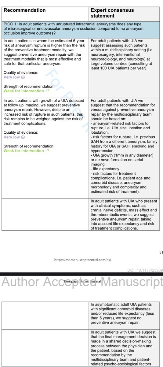 ELeNaZapS's tweet photo. Just released the @ESOstroke Guidelines on management of unruptured intracranial aneurysms. More good news from #ESOC22 https://t.co/wQXPqMtppW