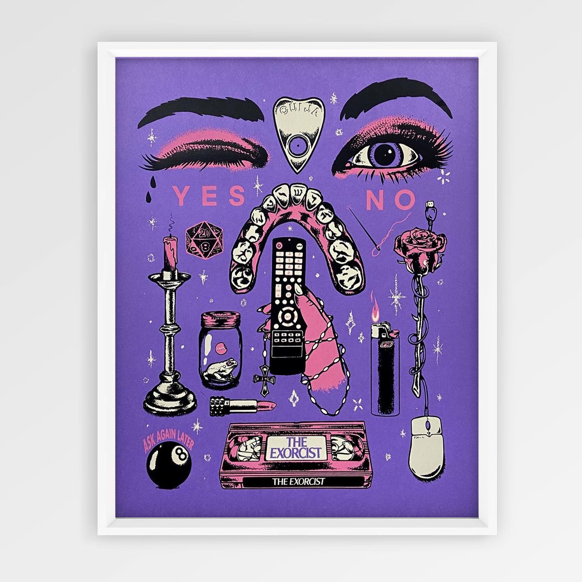 New “Controller” print drop tonight at first Friday and tomorrow on my site