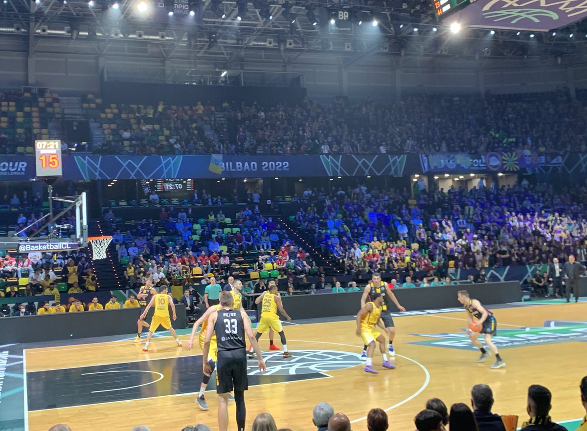 BCL Final Four 🏆 Bilbao. A battle of such different styles in the Semi’s. Tenerife vs Holon. Manresa vs Ludwigsburg.