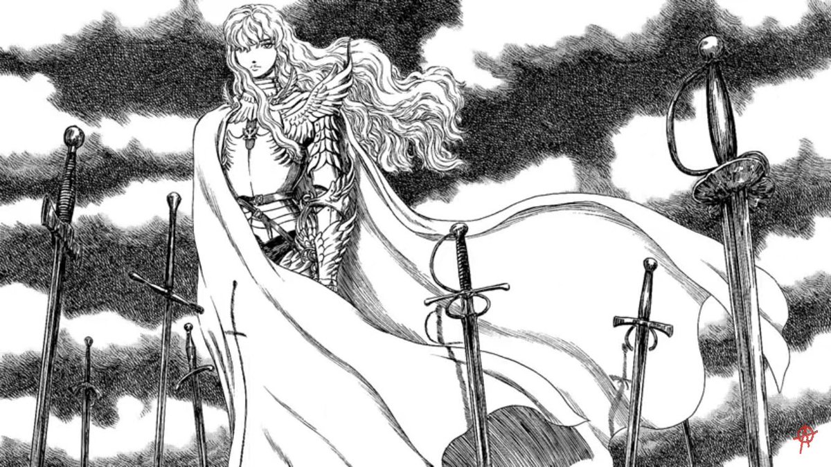 mugitarro's tweet photo. Thread Berserk : le chapitre supprimé par Miura. 

C’est en l’honneur de sa mort que je partage ce chapitre supprimé qui se déroule lors de l’ellipse, et du sacrifice de la troupe du Faucon. https://t.co/eV5yQvfD1V