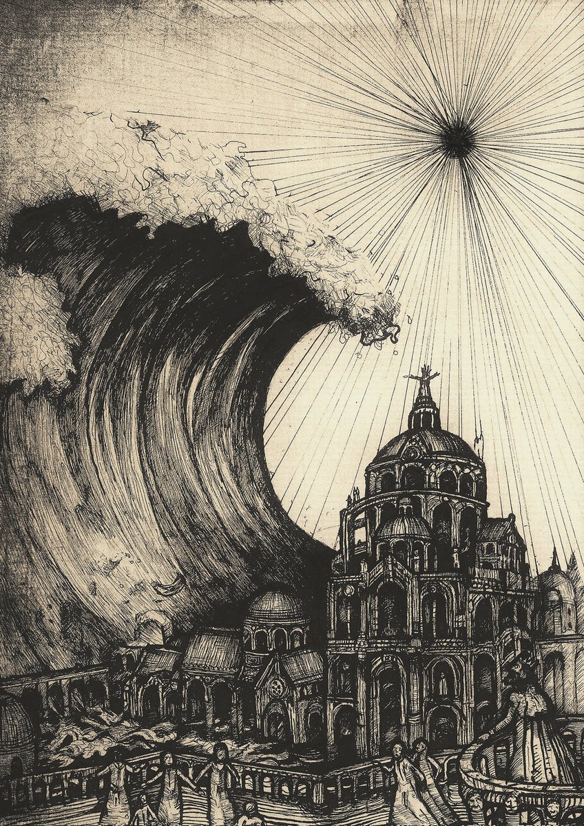 New artwork. 'the tyrants empire drowns'

#art #artgallery #painting #PenandInk #artnews