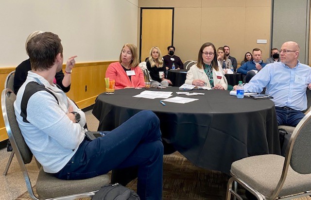 Genesis10Corp's tweet photo. Dev10’s dynamic duo of Angie Brekke and Tara Wyborny were on hand to lead a breakout session at the all-day #TechConnect conference run by the @mntechassoc. The subject of their session was rethinking how we hire for tech jobs.
#techtalent #talentcreation #twincities https://t.co/dI5FPcG2kS