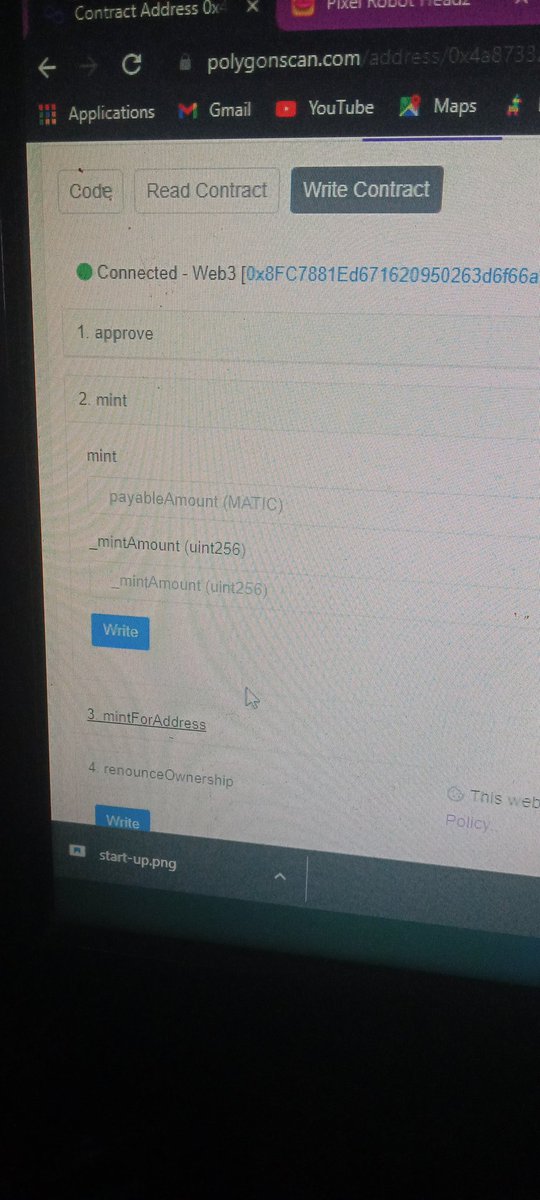 mint is live for public #Minting #PolygonNFT 
#OpenSeaNFT