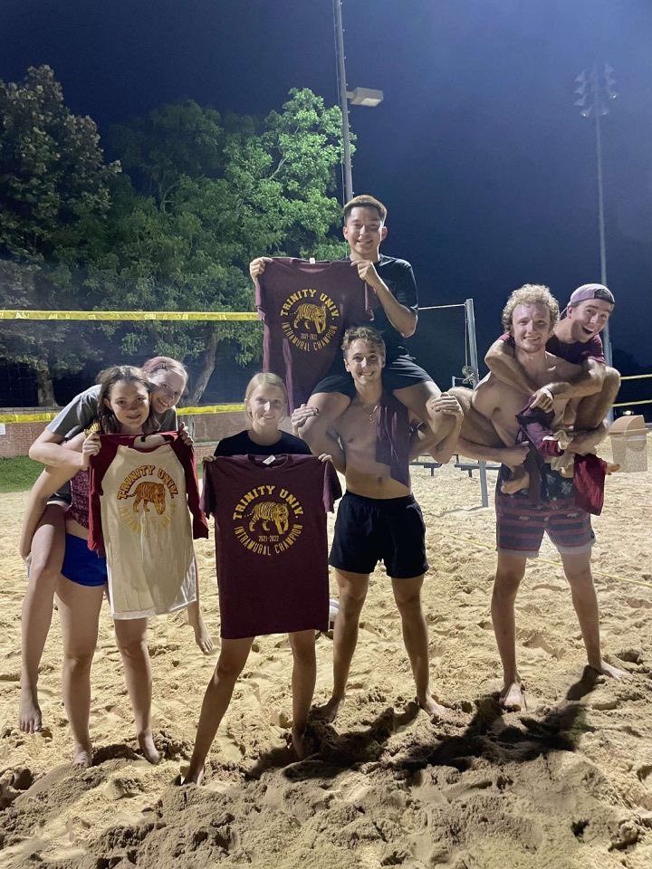 TU_Recreation's tweet photo. Congrats to Block Obama in winning theIM CoRec Sand Volleyball Championship! #TrinityIMs #Play4Bays https://t.co/Zcr8iBdLmS
