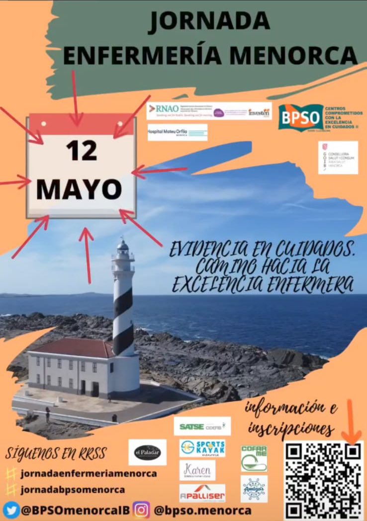 BPSOmenorcaIB's tweet photo. El día 12 de mayo es el día internacional de la enfermería! En Menorca lo vamos a celebrar con un congreso de Evidencia en Cuidados! A lo largo de estos días, os vamos a ir publicando información cada una de las guías, espero que os sea de utilidad! #bpso #enfermeria https://t.co/eURwkdcxQu