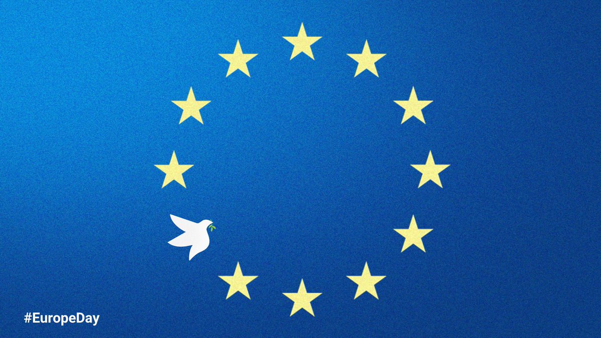 Ενωμένοι για τη διατήρηση της ειρήνης
🇪🇺🕊
#EuropeDay