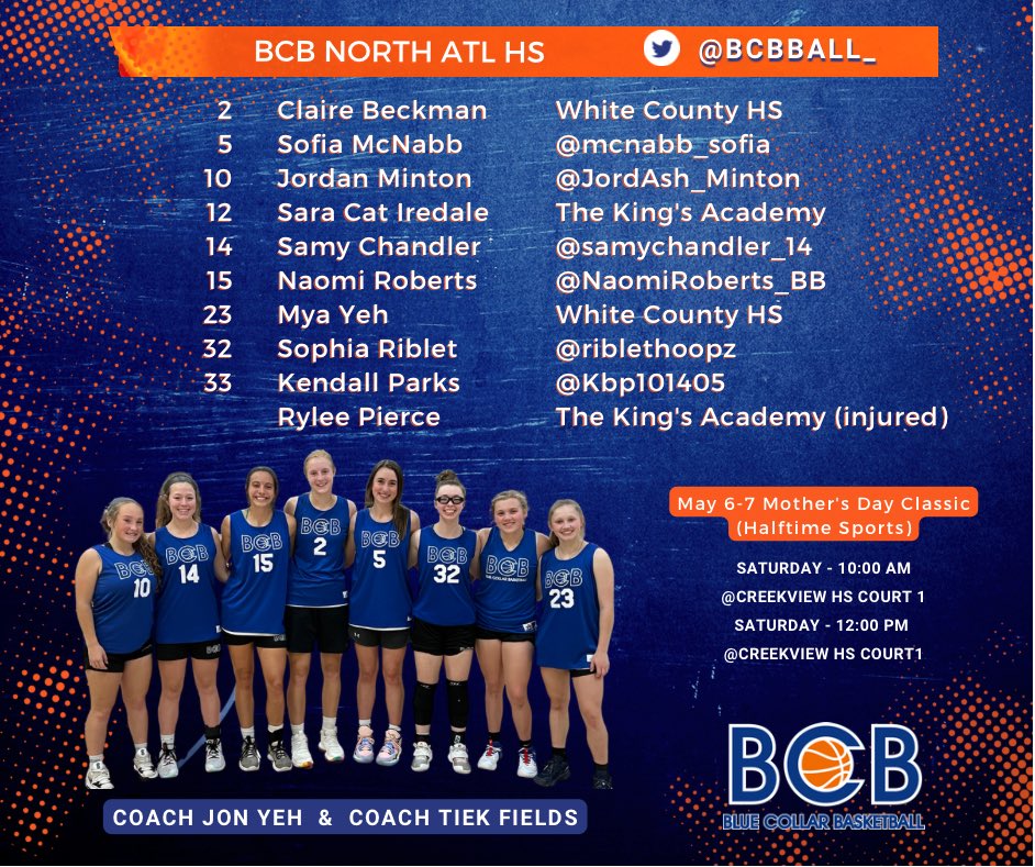 mcnabbMamaBecca's tweet photo. Excited to watch @mcnabb_sofia &amp; @mcnabb_lydia with their @BCBBall_ teams this weekend! 
#BCBNorthATL 🏀

@Halftime_Sportz @CoachSamAllen @timia_reynolds @Azma_Fields @JonCorrinneYeh 
@samychandler_14 @NaomiRoberts_BB @riblethoopz @Kbp101405 @WhiteCo_WBB https://t.co/edOnjOCgIw