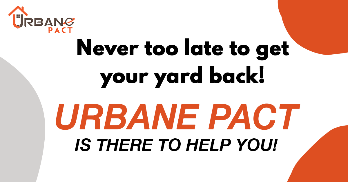 PactUrbane's tweet photo. If your yard is not in good condition after winters, it might be an alarm for you to look after its maintenance. 

And if you believe there's no going back to making it healthy again, try us!
.
.
.
#scheduledmaintenance #yardmaintenance  #lawncare #lawnmowingservice #urbanepact https://t.co/8WpCSaQONt
