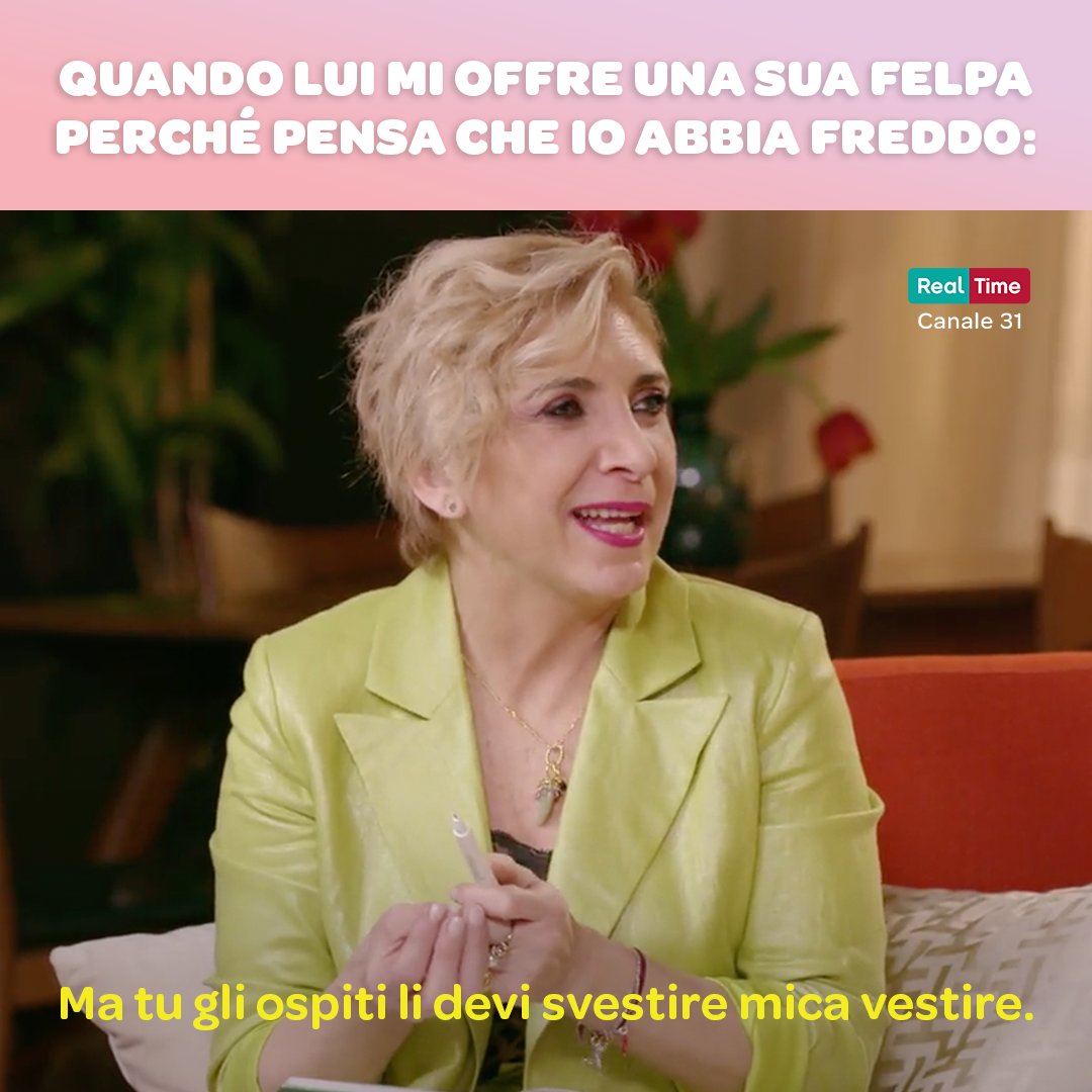 realtimetvit's tweet photo. SVEGLIAAA ⏰ State guardando #QuestaECasaMia? ORA su #RealTime #canale31  
@barbaraforia @tommaso_zorzi @stefyorlando https://t.co/72Zn9yZG1j
