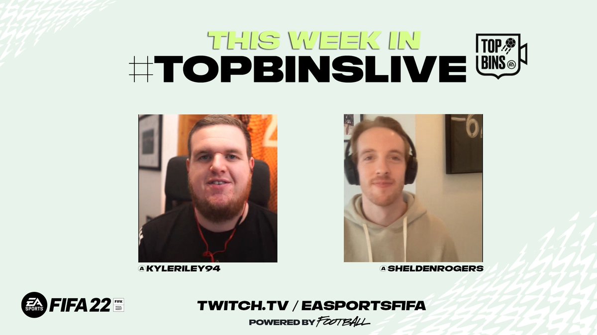 We are 𝐋𝐈𝐕𝐄 🚨 

What's new in #FIFA22, #TOTS, #GOTW, giveaways and more...

#TopBinsLive 👇 
https://t.co/a0Ui4oYnUj https://t.co/ibjSkF9x6t