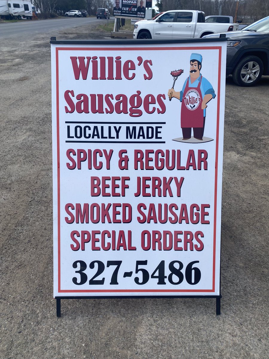 NatsterM's tweet photo. I have waited 2 years for one of Willie’s sausages. It was well worth the wait, and is the best perk about working on a nice Thursday or Friday. https://t.co/kjGedhZZPU