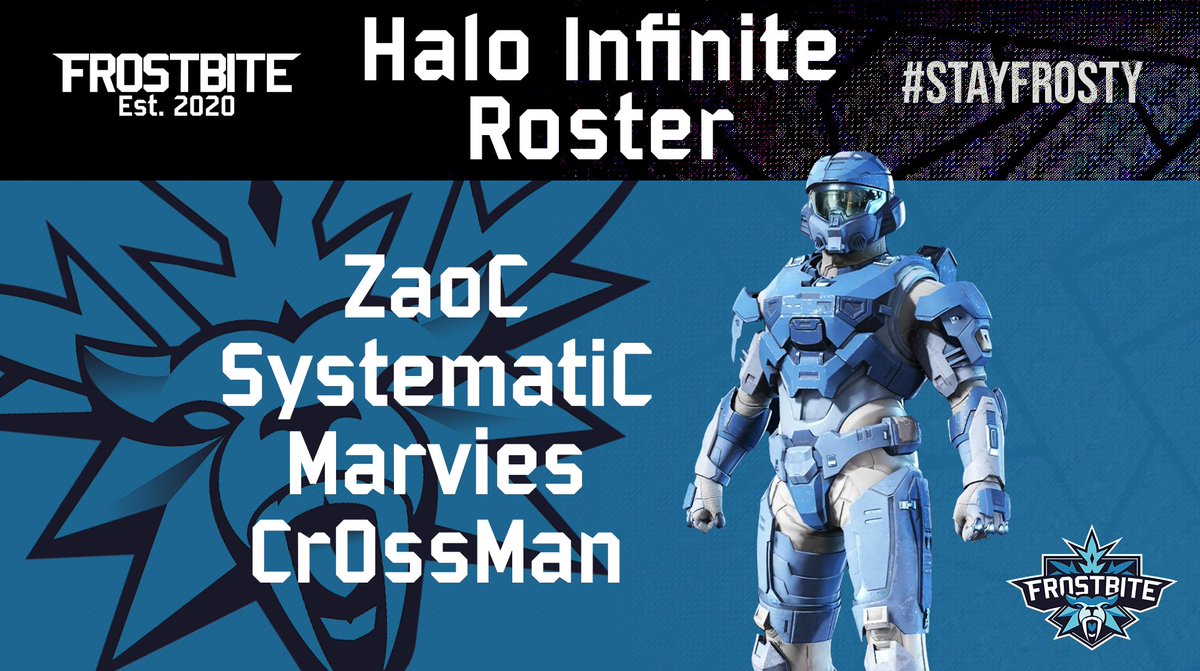 Okay time for the real announcement... 

Welcome to our all-Finnish Halo Infinite roster! 🥶

Starting with tomorrow's Spring Series Open, all the way up to Valencia, let's see what the kaljaa power can do 😤

🇫🇮 <a href="/ZaoCi/">Juho U.</a> 
🇫🇮 <a href="/emppeee/">Emil Ekman</a> 
🇫🇮 <a href="/mmarvies/">Marvies</a> 
🇫🇮 <a href="/CrOssMan_HCS/">Anton Ristimäki</a> 

#StayFrosty❄️