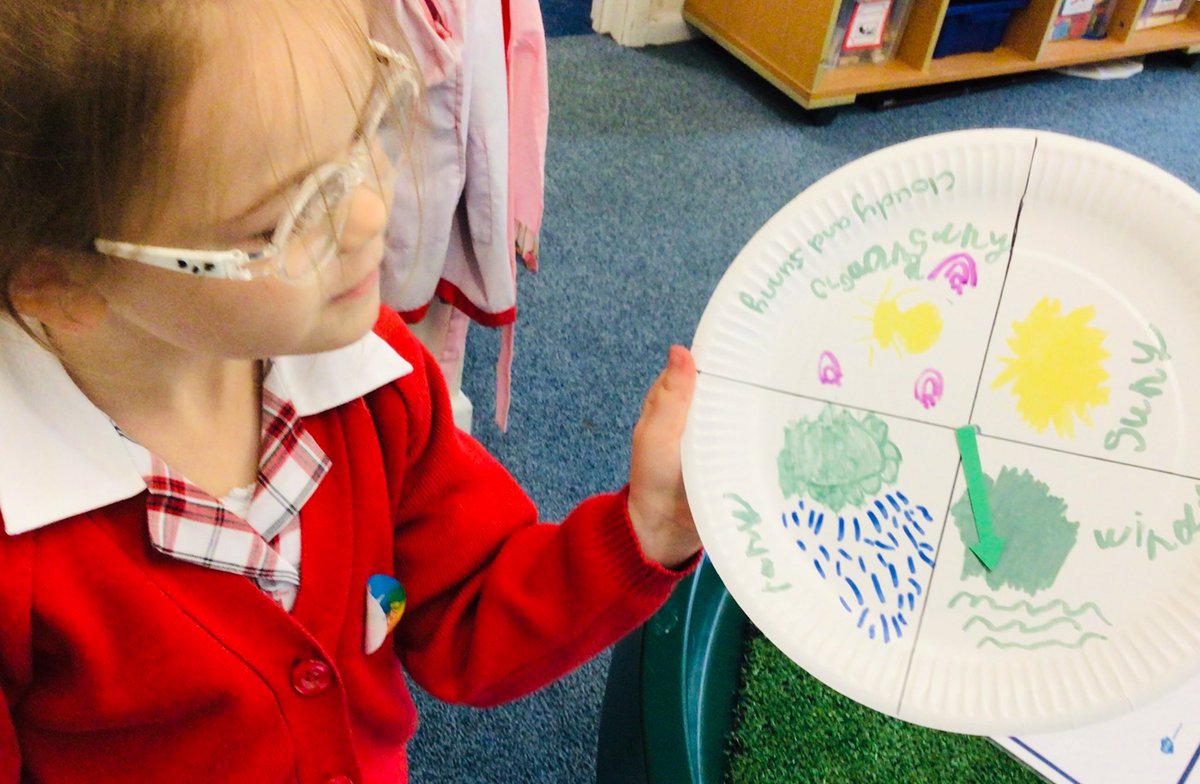 PipersPrePrep's tweet image. #PipersReception have made their own weather wheels so that they can record what the weather is like every day! #PipersPrePrep