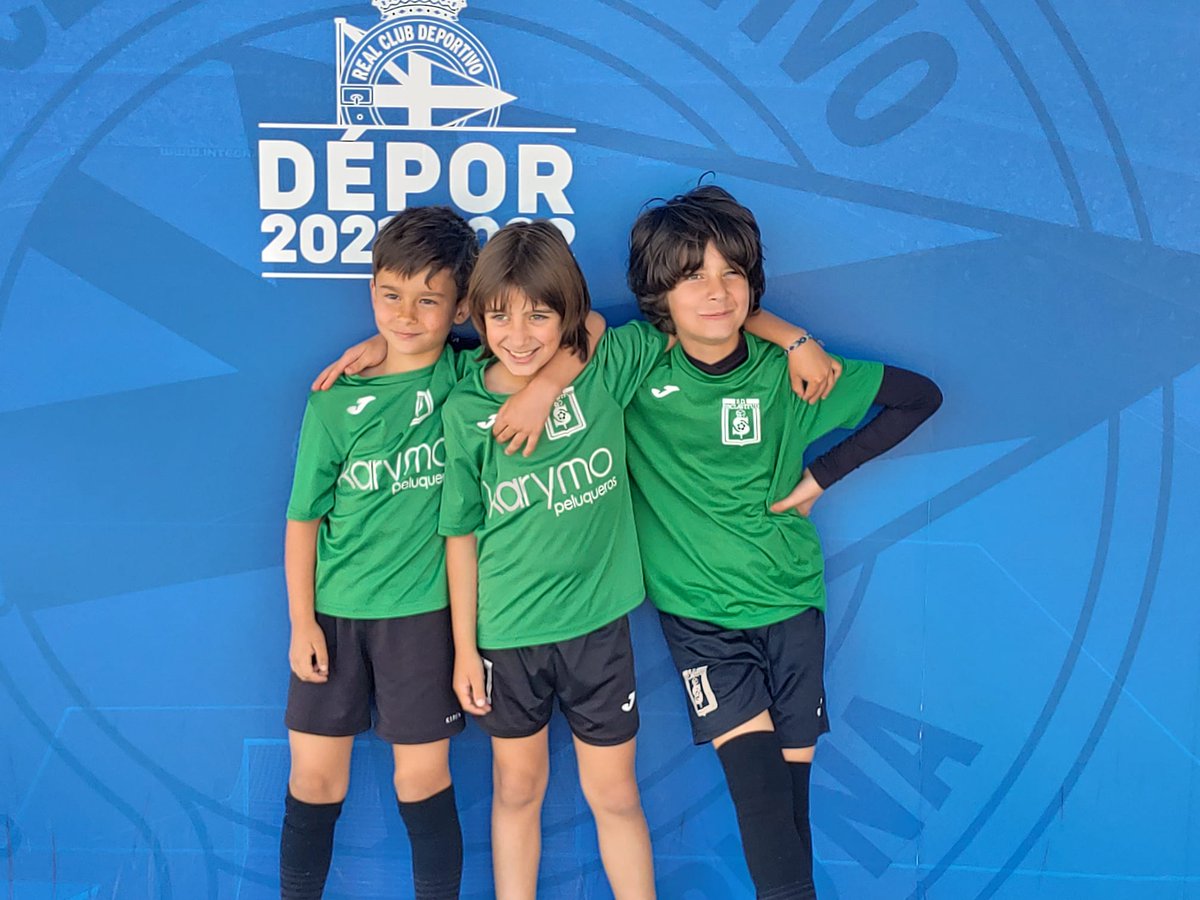 SDEsclavitud's tweet photo. ORGULLOSOS DOS NOSOS! 💚 #MiniEsclavi
Parabéns os nosos prebenxamíns Gael Vázquez, Lois Vilarelle e Alén Fernández que foron citados polo @rcdeportivo para realizar uns adestramentos na Cidade Deportiva de Abegondo no día de hoxe (...)
https://t.co/DmfPx5FeUs https://t.co/8T4e21eqhg