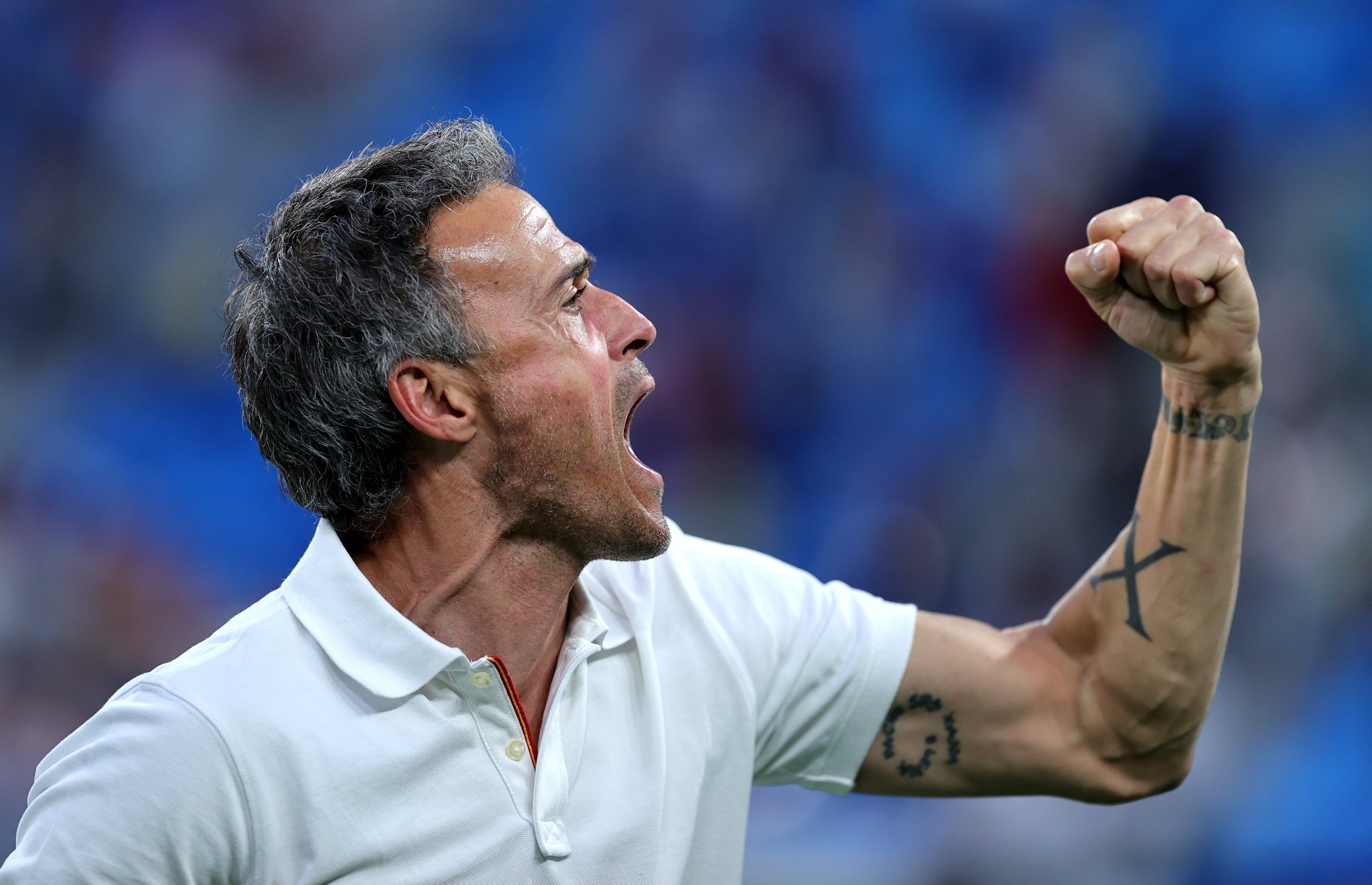   Happy birthday, Luis Enrique One word to describe the coach?  