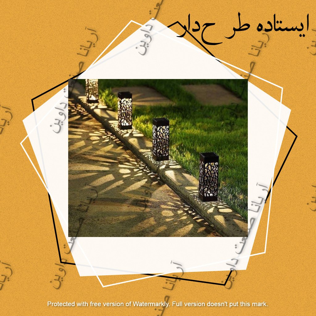 ASD_Manufacture's tweet photo. ☄انواع چراغ خورشیدی پارکی 
☄مناسب برای نورپردازی حیاط منازل و ویلا
☄نوردهی کامل در طول شب
☄قابلیت شارژ در هوای ابری
☄بدنه مقاوم در برابر رطوبت و ضربه
☄بدون نیاز به برق و سیم کشی
☄تغذیه از طریق انرژی رایگان خورشید
#solarlight #solarenergy 
#چراغ_خورشیدی #چراغ_سولار https://t.co/tjzBr8JQ2R