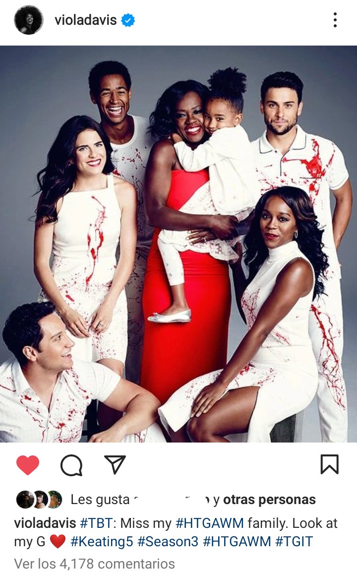 duls_marie's tweet photo. Viola diciendo que extraña a su familia de #HowToGetAwayWithMurder 🥺🖤
Yo también los extraño Viola, yo también los extraño 🤧❤️
Los jueves ya no son lo mismo sin ustedes 🥺
#HTGAWM #Keating5 https://t.co/zTt4XOtEfu