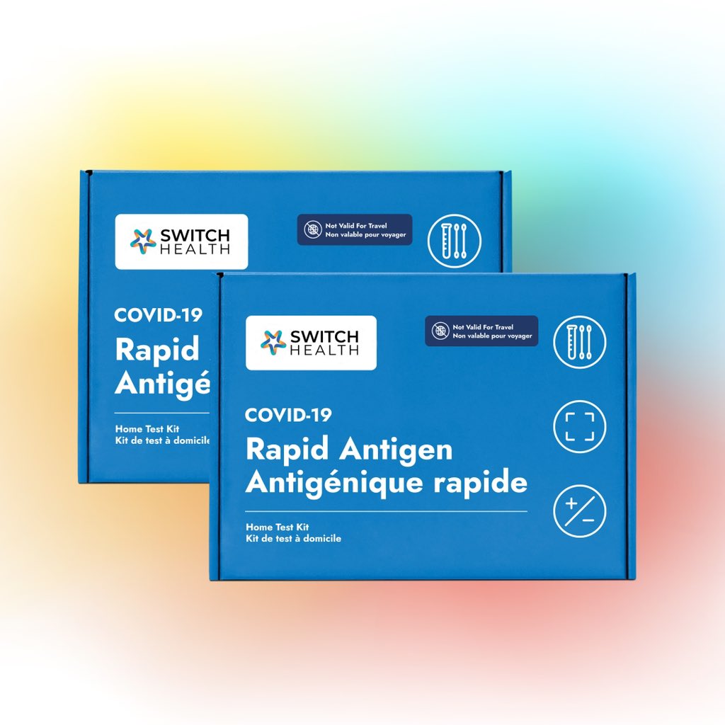Now available: Rapid Antigen Test Kits for peace of mind and reassurance!

✅Aeroplan Members earn points and get preferred pricing

✅Results in 15 minutes

✅No appointment needed

✅Optional: Result Record generated (not valid for travel)