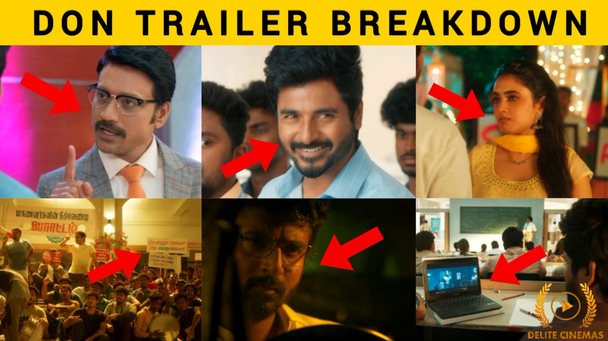 delitecinemas's tweet photo. "DON" Trailer Short Glimpse !!!
https://t.co/d1GuZtCbnk
#DON #DonTrailer #DONfromMay13 #DONPreReleaseEvent #Sivakarthikeyan #PriyankaArulMohan #SJSuryah #Sivaangi #Mirchivijay #Balasaravanan #Cibichakaravarthi #Shortglimpse #Delitecinemas https://t.co/3EoxXrovUf