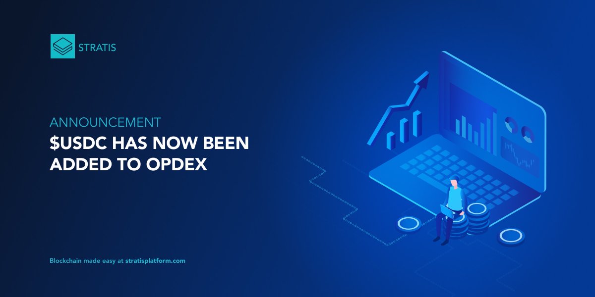 XertraPlatform's tweet photo. $USDC is now live on @OpdexProtocol 

Provide liquidity and stake your $ODX!!

https://t.co/NaqQ3e3AbZ

#Blockchain #Defi #Cirrus #opdex $STRAX https://t.co/gcAwo7iq3N