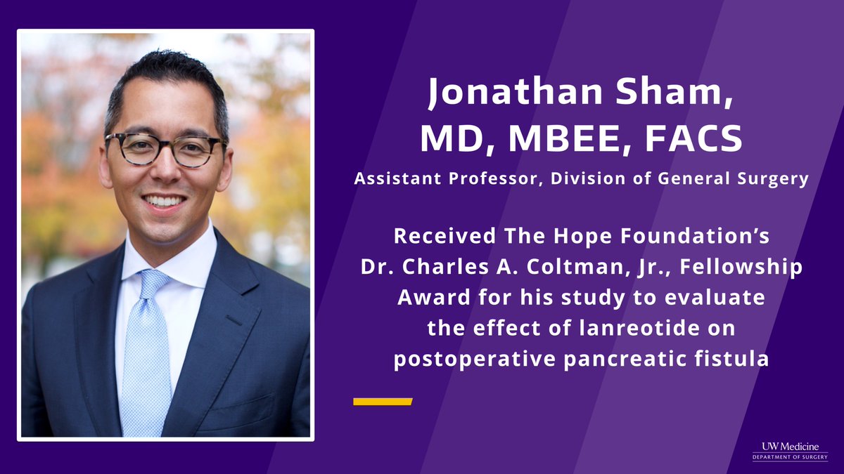 UW Department of Surgery tweet media