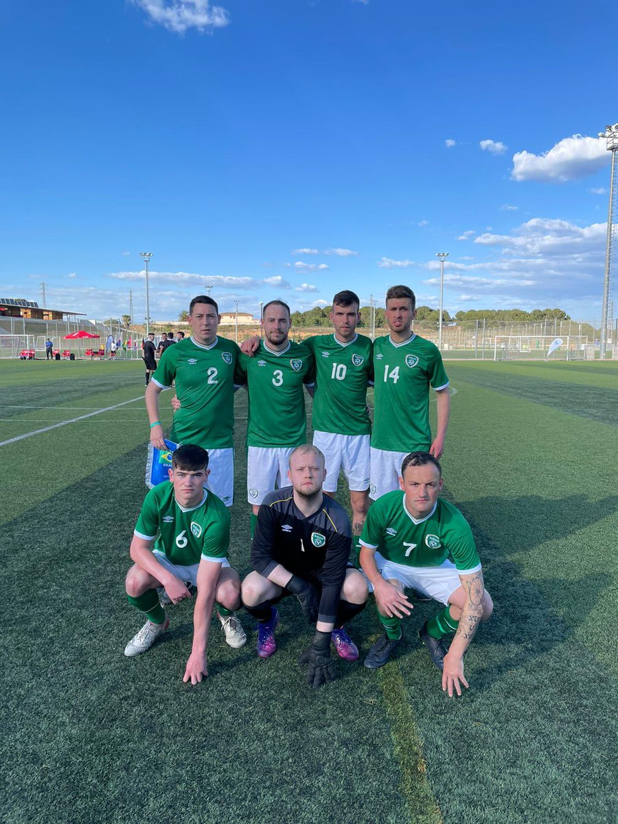 _heatherjameson's tweet photo. KICK OFF | #IREBRA

Republic of Ireland 🇮🇪 v Brazil 🇧🇷 

Our final game of the group stages has just kicked off ⚽️

✅ Quarterfinals spot secured 
🟰 Level on points with Brazil
💯 Todays winner will top the group

📺 https://t.co/Bd2YgiBA8E

#IRECP | #WeAreOne | @FAIreland https://t.co/ZUEHim6TwX